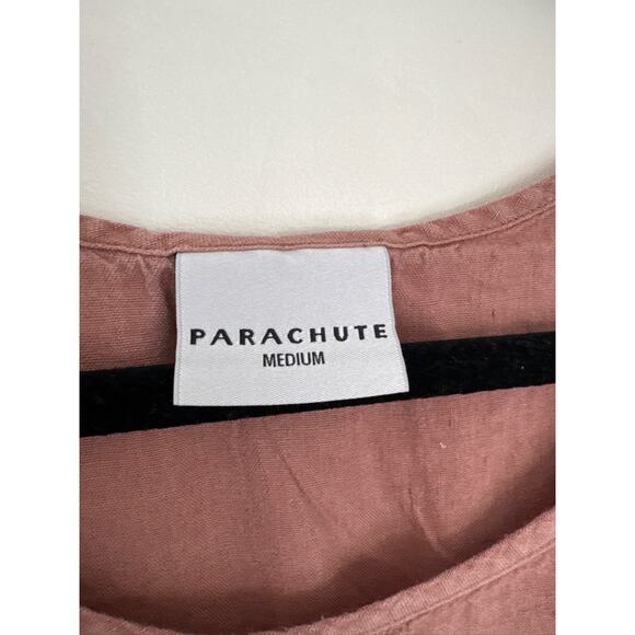 Parachute 100% Linen Tank Top in Pink - Medium - Picture 3 of 8